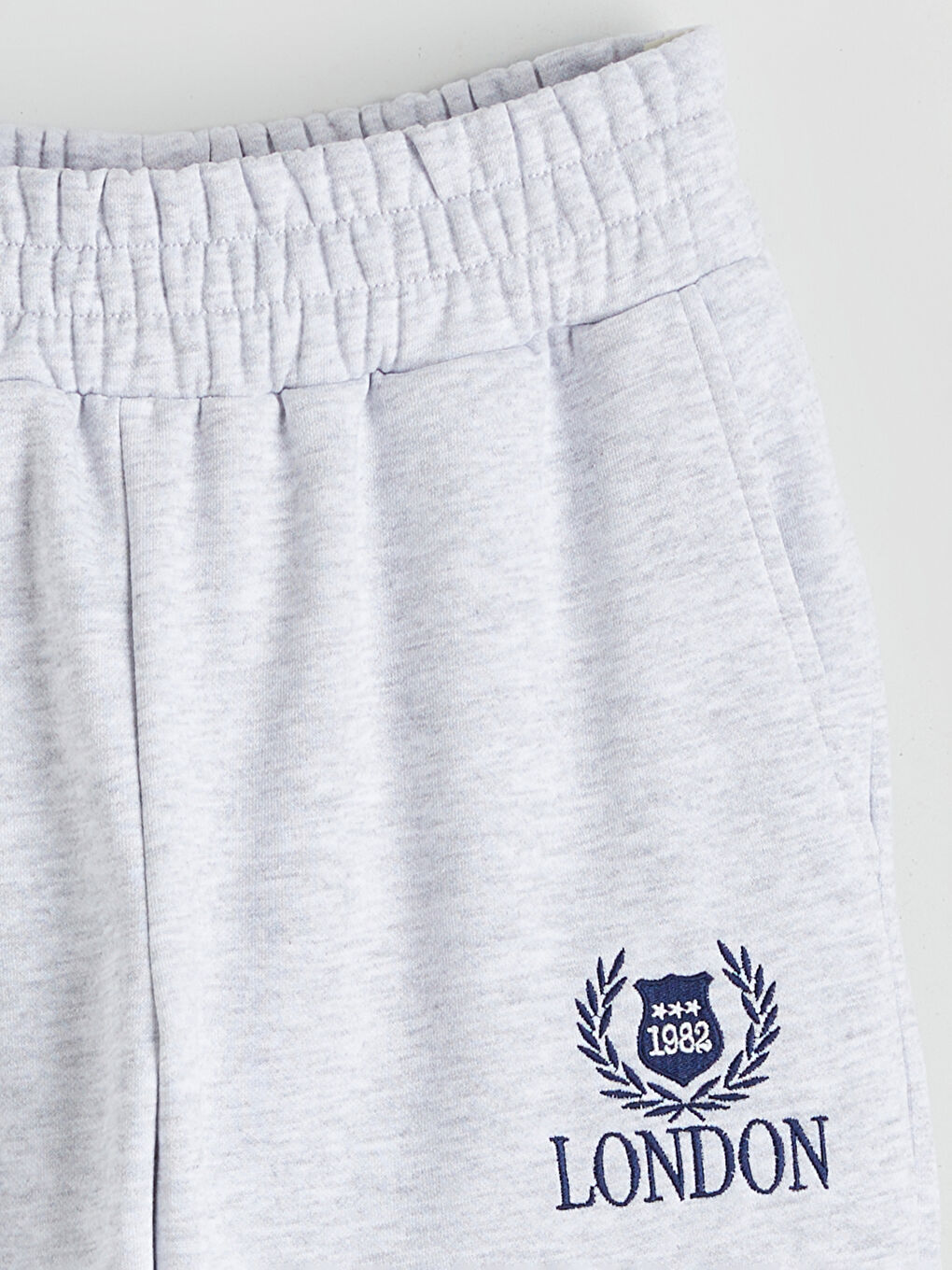 بنطال رياضي رياضي رمادي امرأة-5