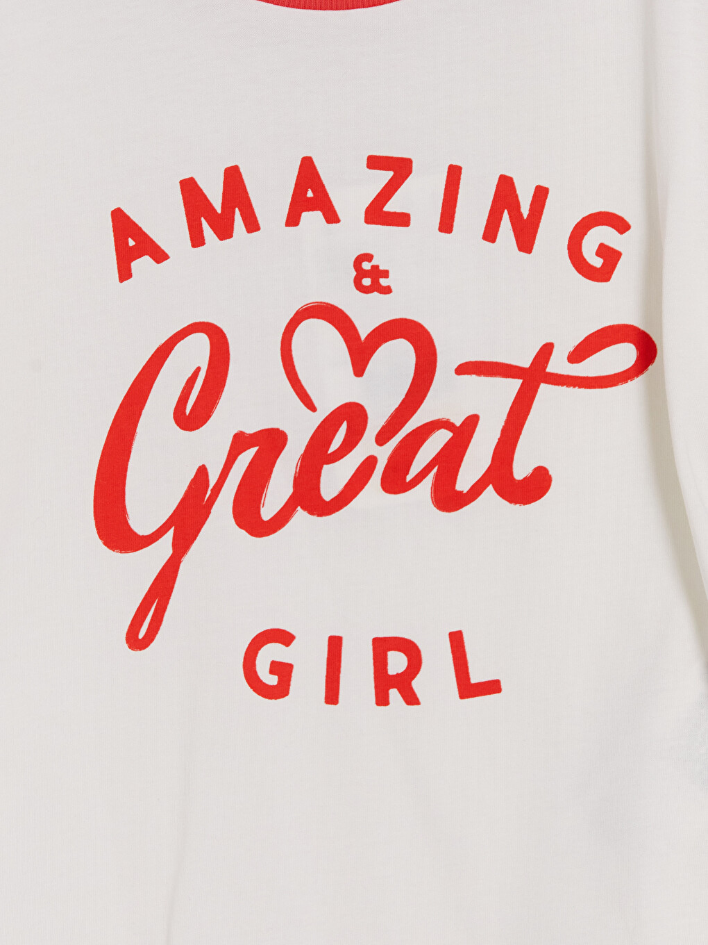Girl Ecru T-Shirt-1
