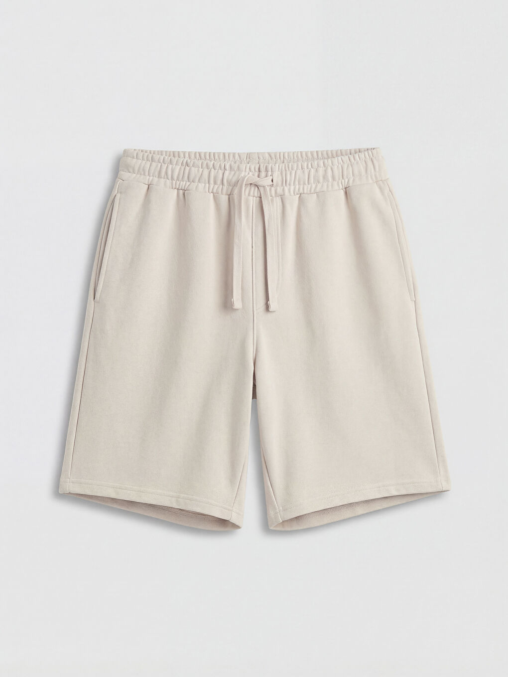 Bej Rahat Kalıp Erkek Şort