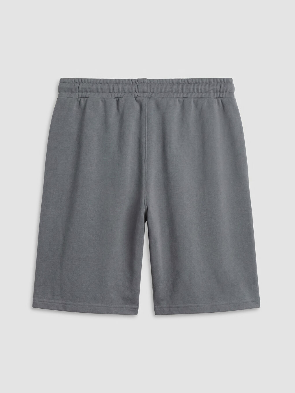 Gri Rahat Kalıp Erkek Şort-1