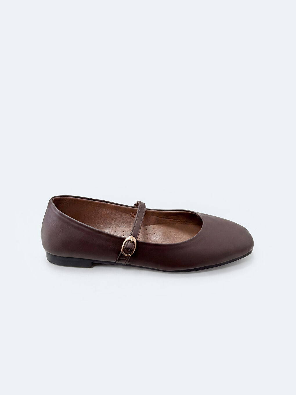 Woman BROWN Ballet Flats-1