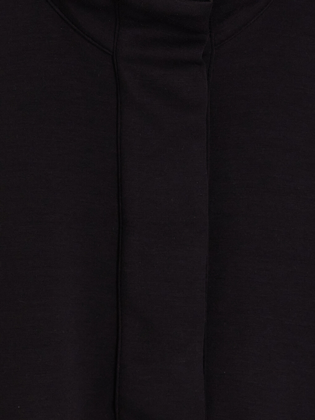 Siyah Soft Touch Oversize Kadın Sweatshirt Tunik-1