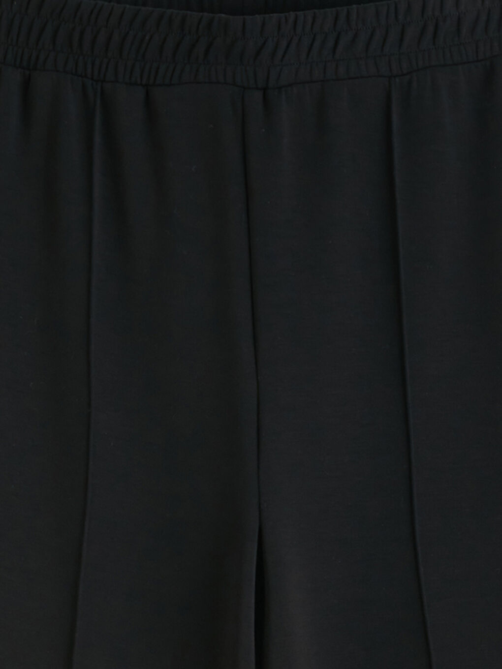 Siyah Beli Lastikli Soft Touch Kadın Eşofman Altı-6