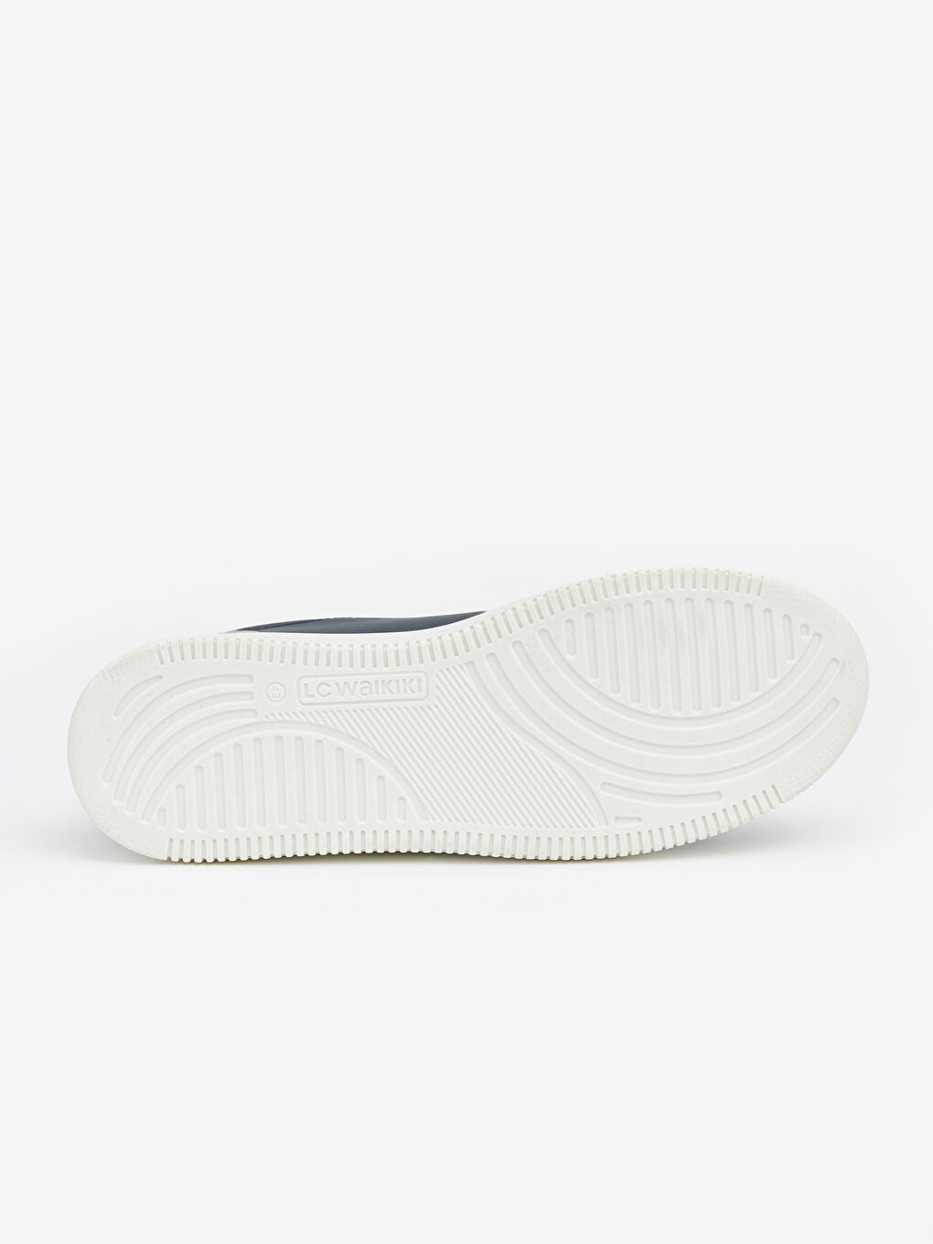 Lacivert Deri Görünümlü Erkek Spor Ayakkabı-3