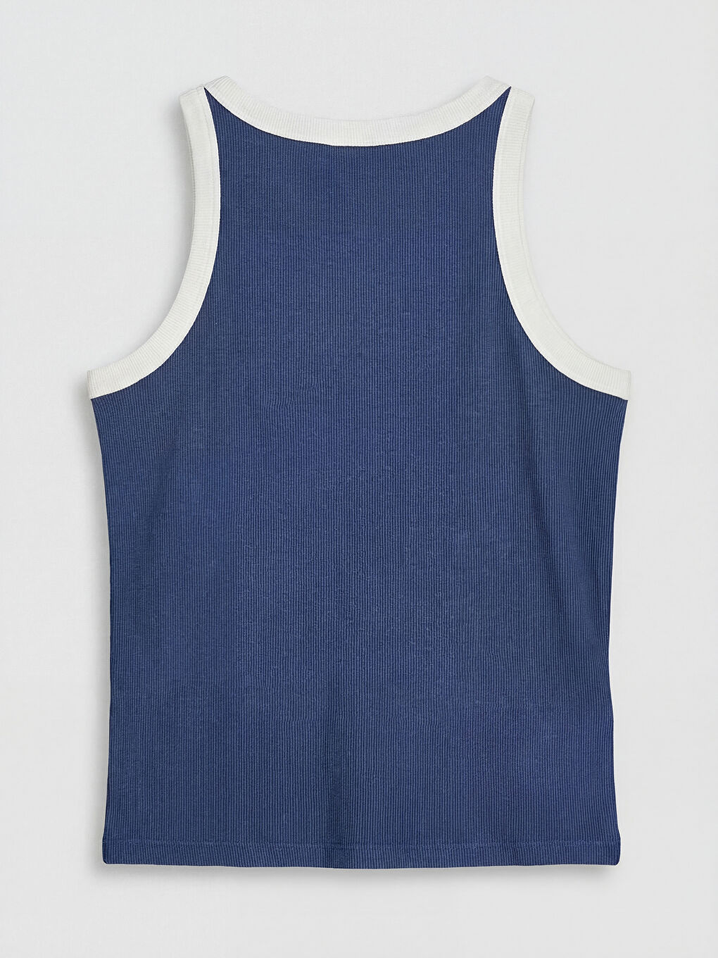 Printed Girls' Ribbed Tank Top-1