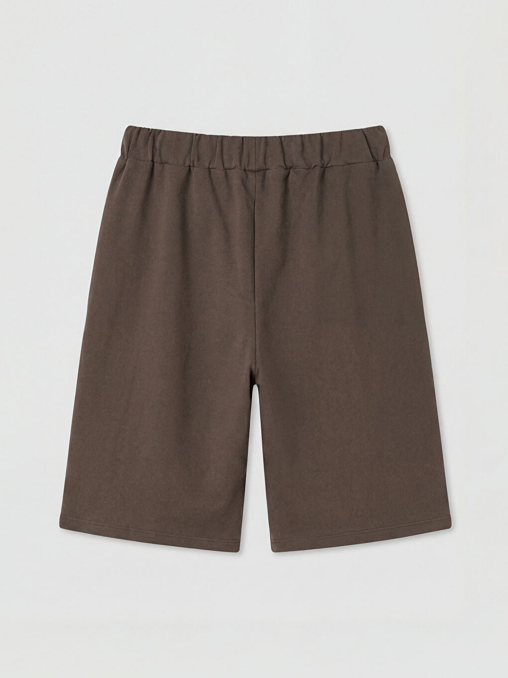 Kahverengi Kız Çocuk Baskılı Şort-1