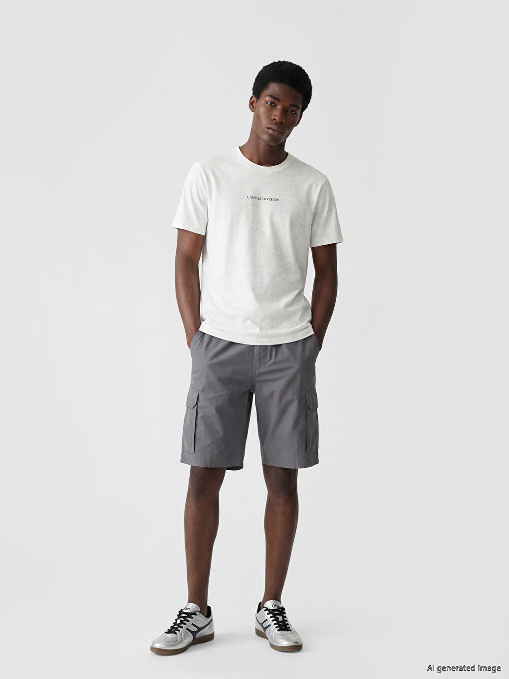 Crew Neck Printed Jersey Men's T-shirt-1