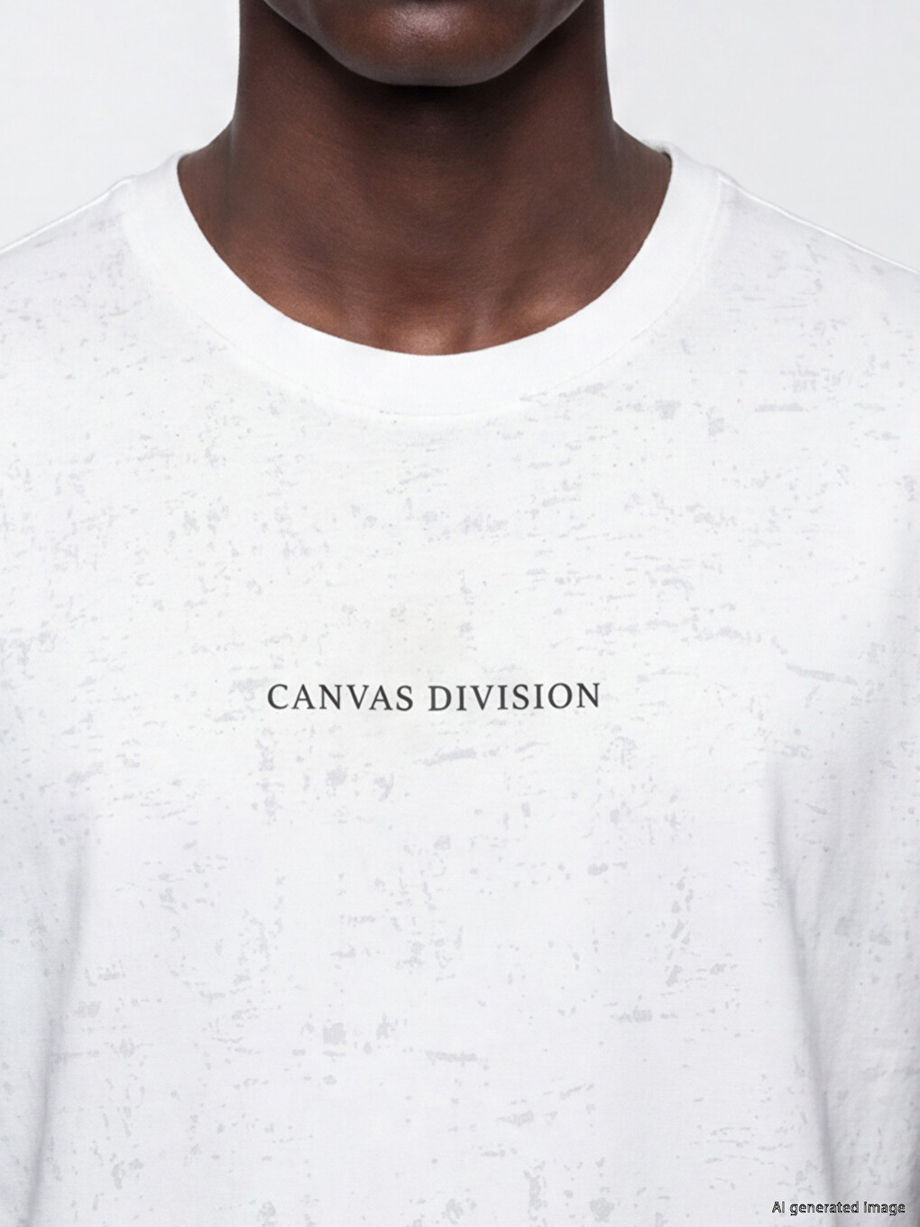 Crew Neck Printed Jersey Men's T-shirt-2