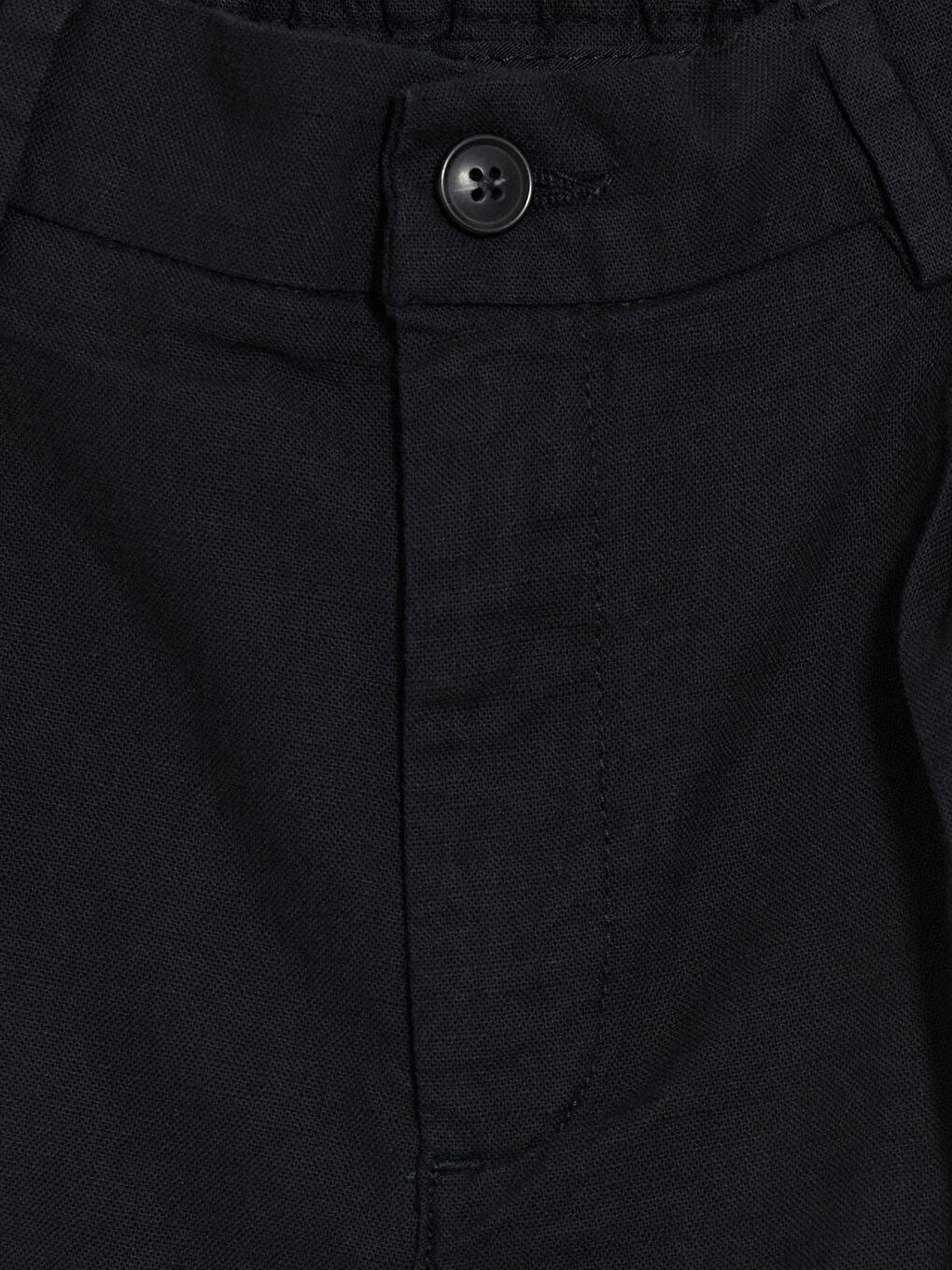 Lacivert Regular Fit Armürlü Erkek Şort-1