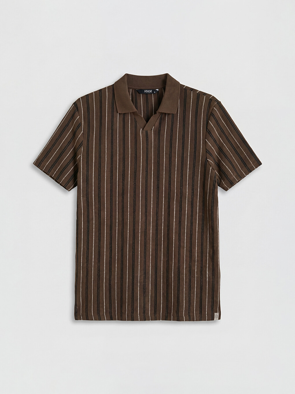 T-shirt Polo Rayé Homme-4