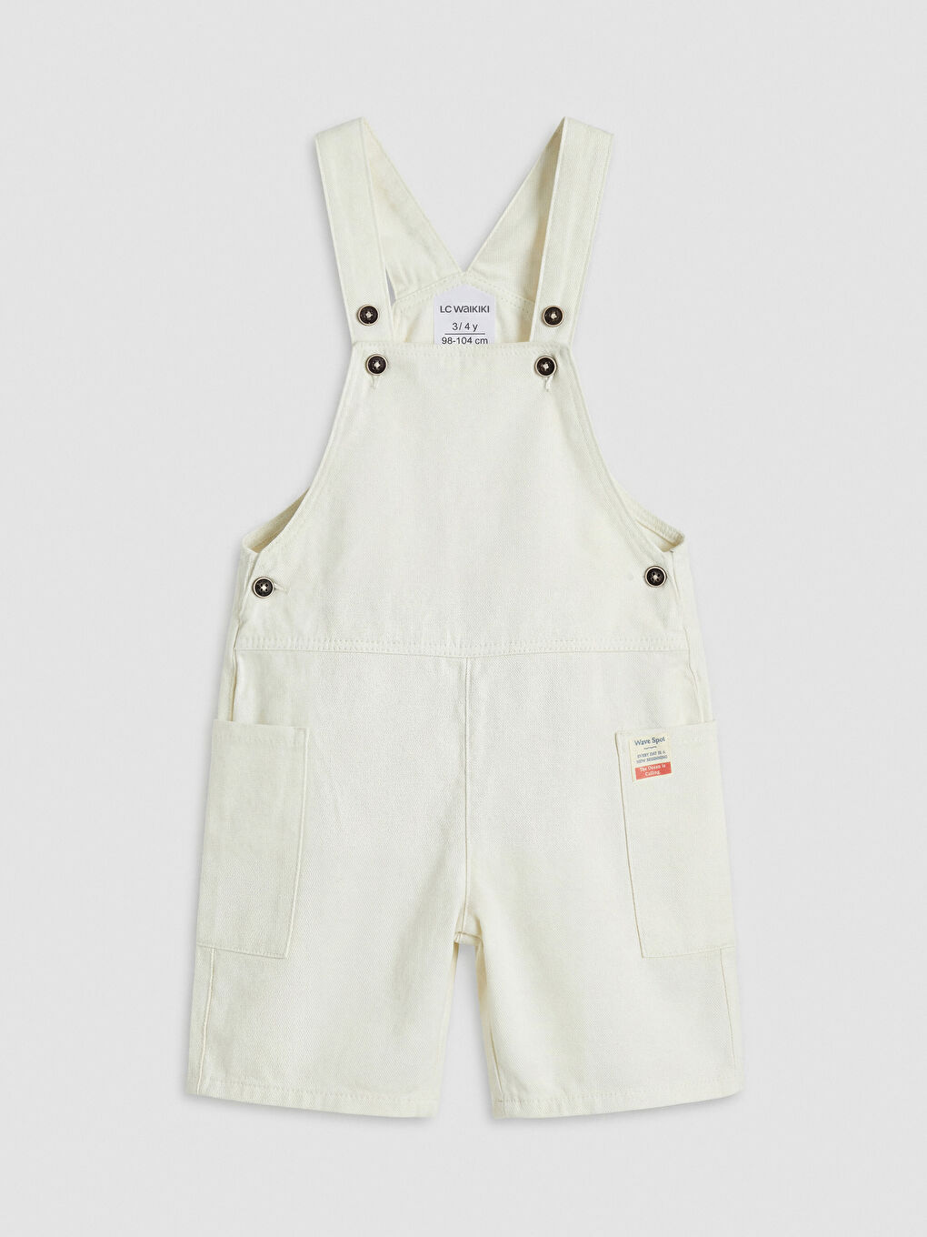 Bej Erkek Çocuk Jean Salopet