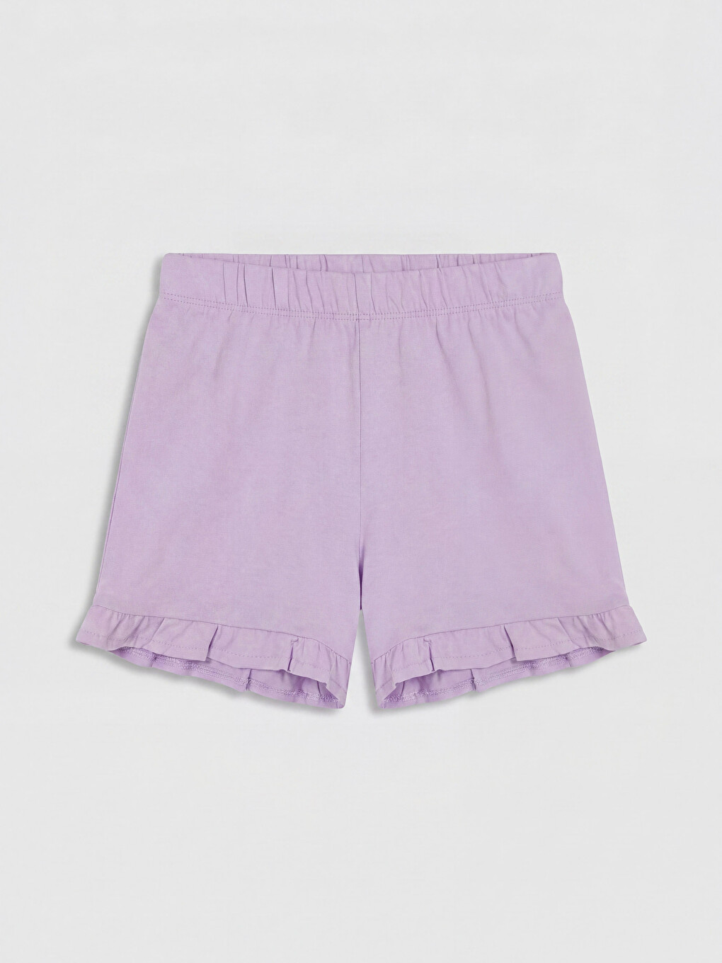 Striped Girls' Shorts Set-3