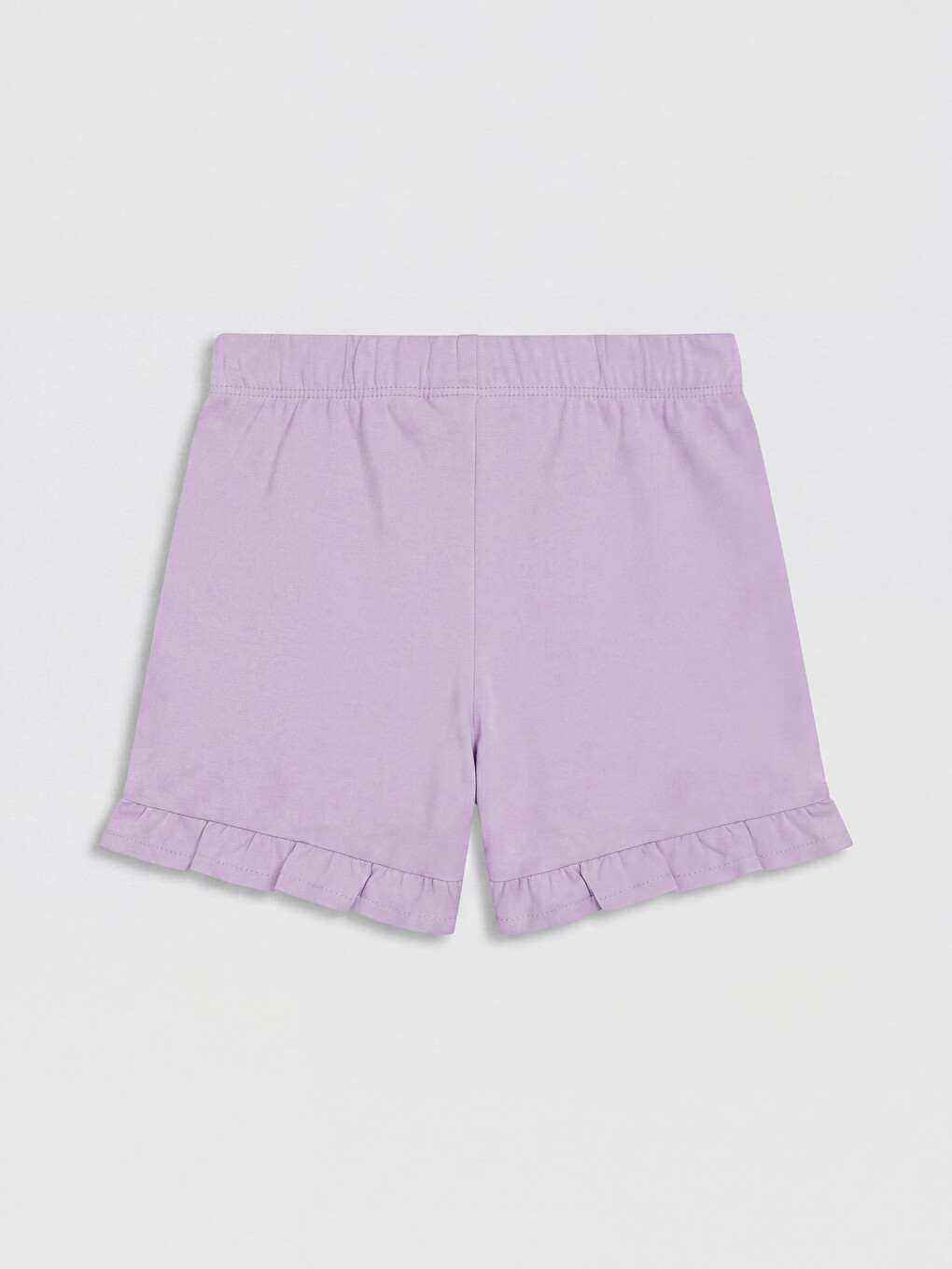 Striped Girls' Shorts Set-4