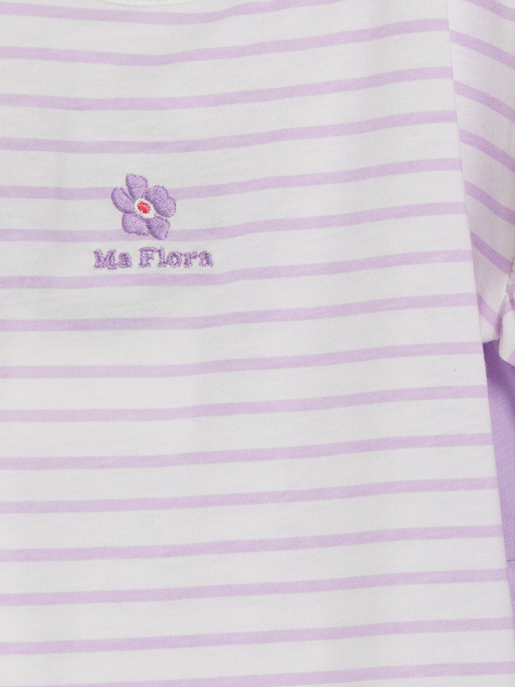 Striped Girls' Shorts Set-5