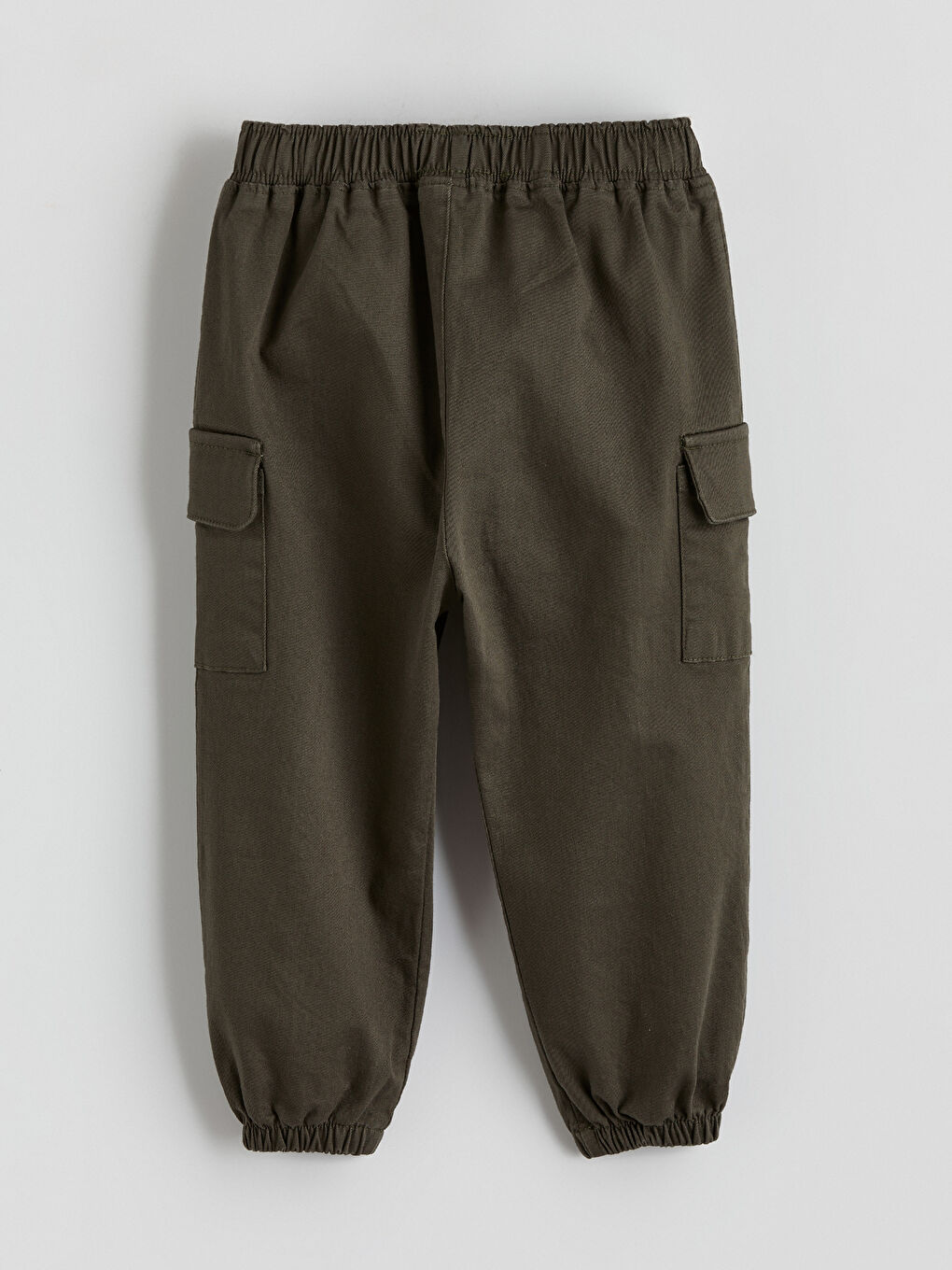 Bebi dečije pantalone jogger od gabardina sa cargo džepovima-2
