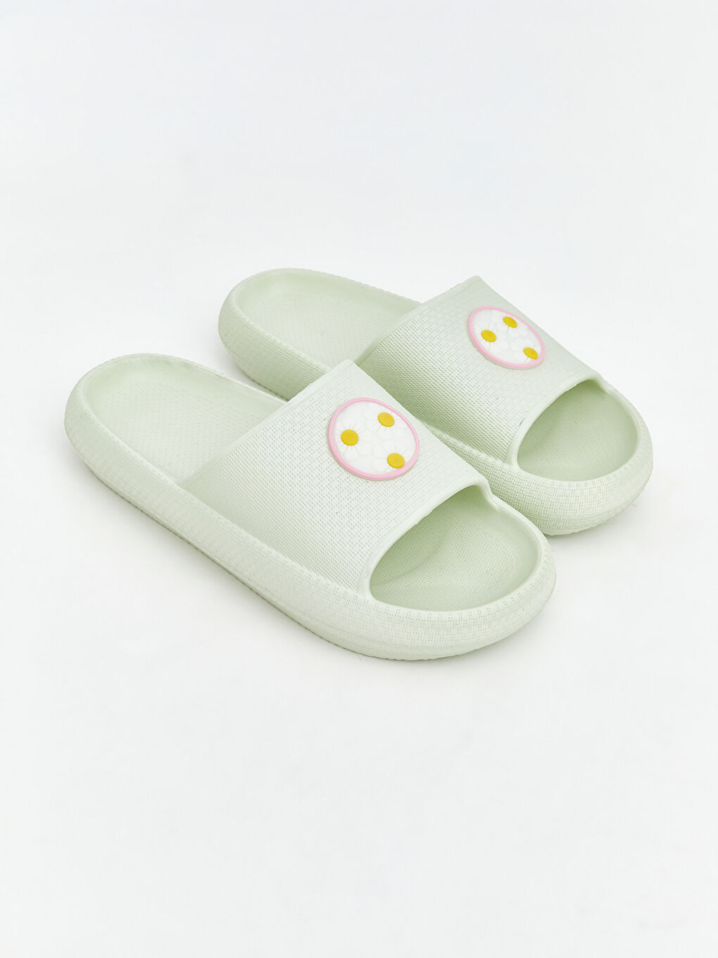 Yeşil Tek Bantlı Kadın Terlik