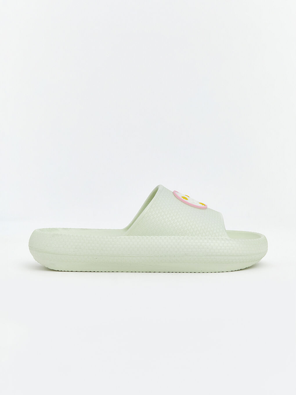 Yeşil Tek Bantlı Kadın Terlik-1