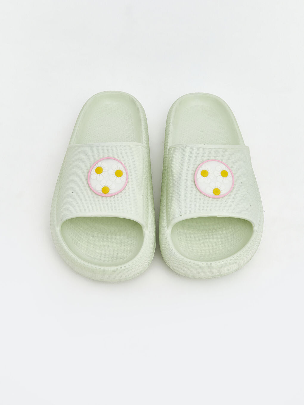 Yeşil Tek Bantlı Kadın Terlik-2