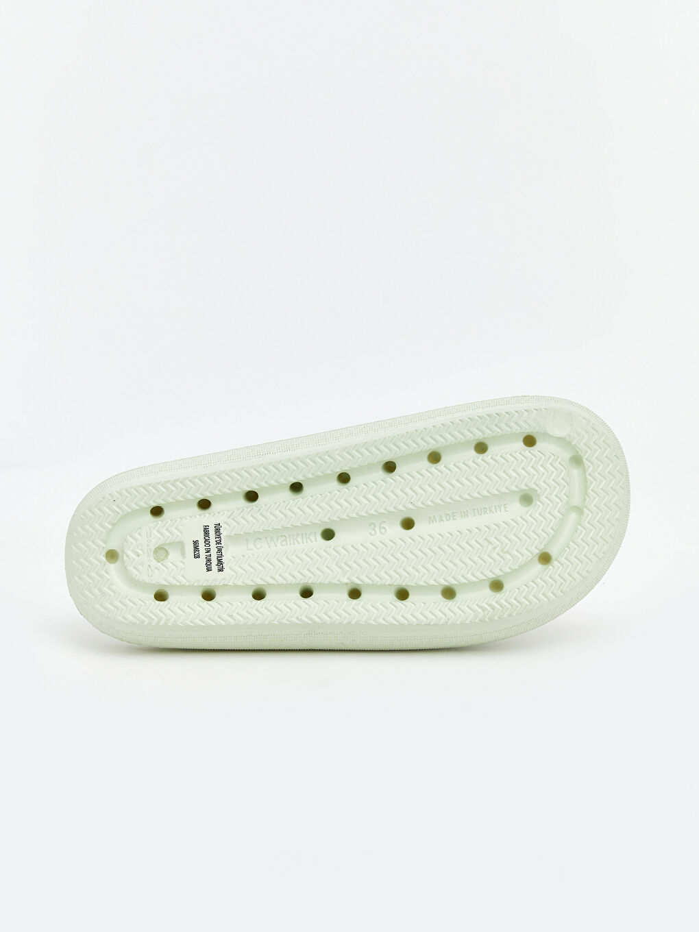 Yeşil Tek Bantlı Kadın Terlik-3