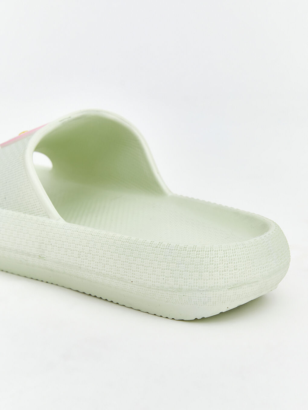 Yeşil Tek Bantlı Kadın Terlik-4