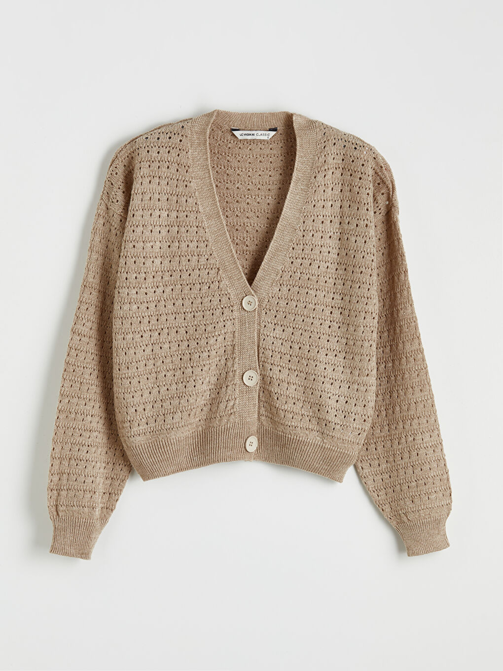 Woman BEIGE Cardigan-4
