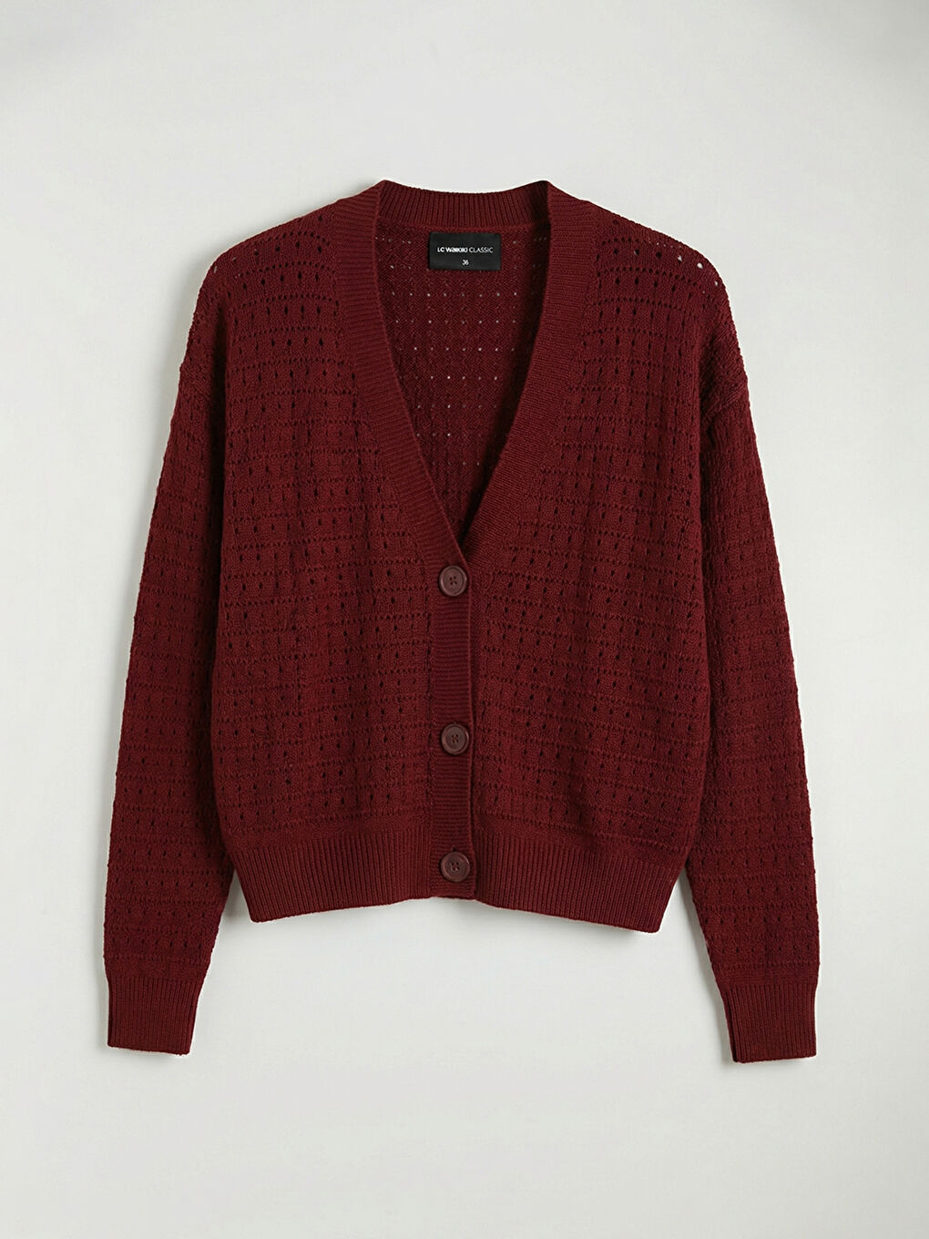 Woman BORDEAUX Cardigan-4