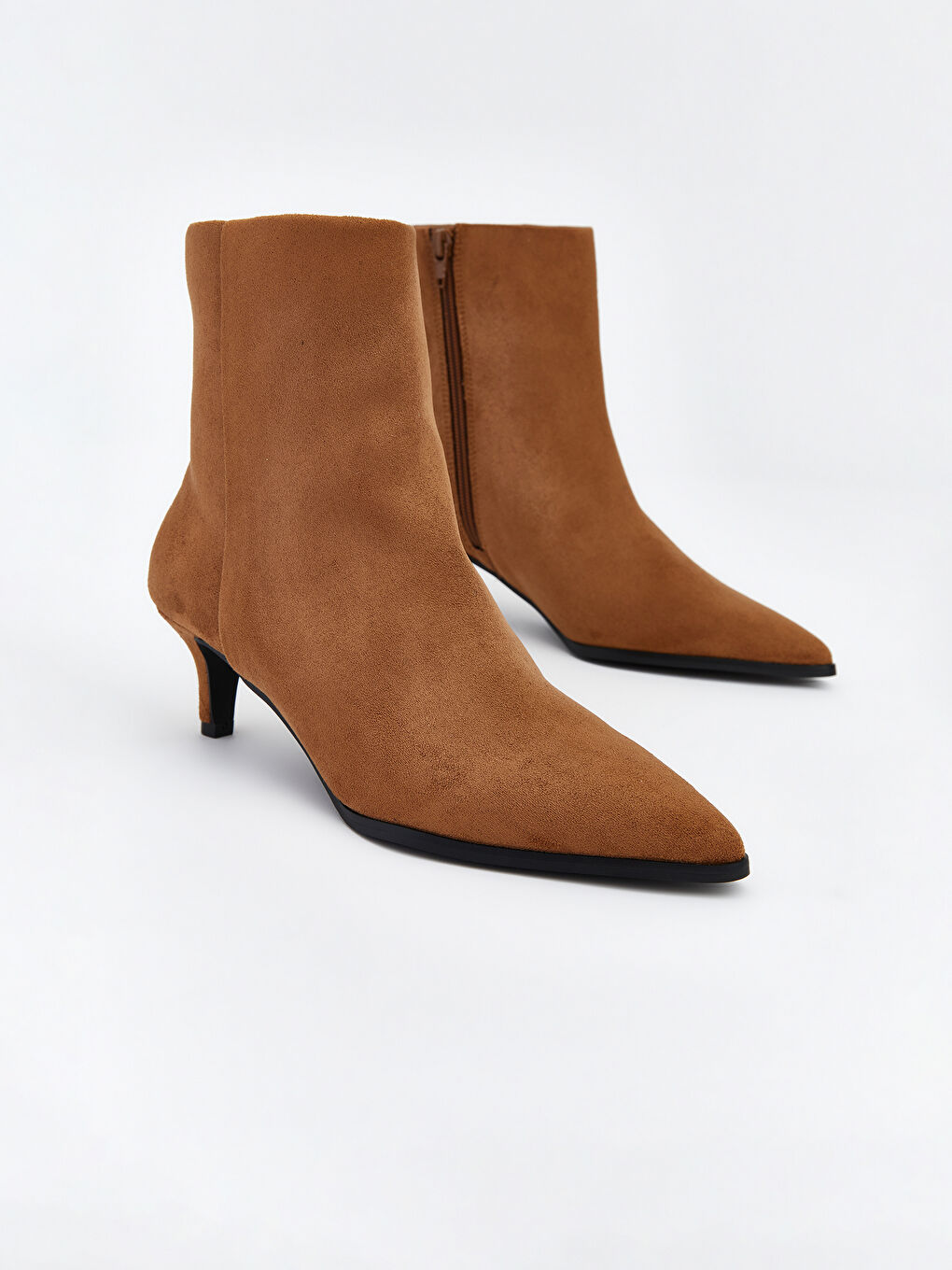 أحذية طويلة حتى الركبة بيج امرأة-2