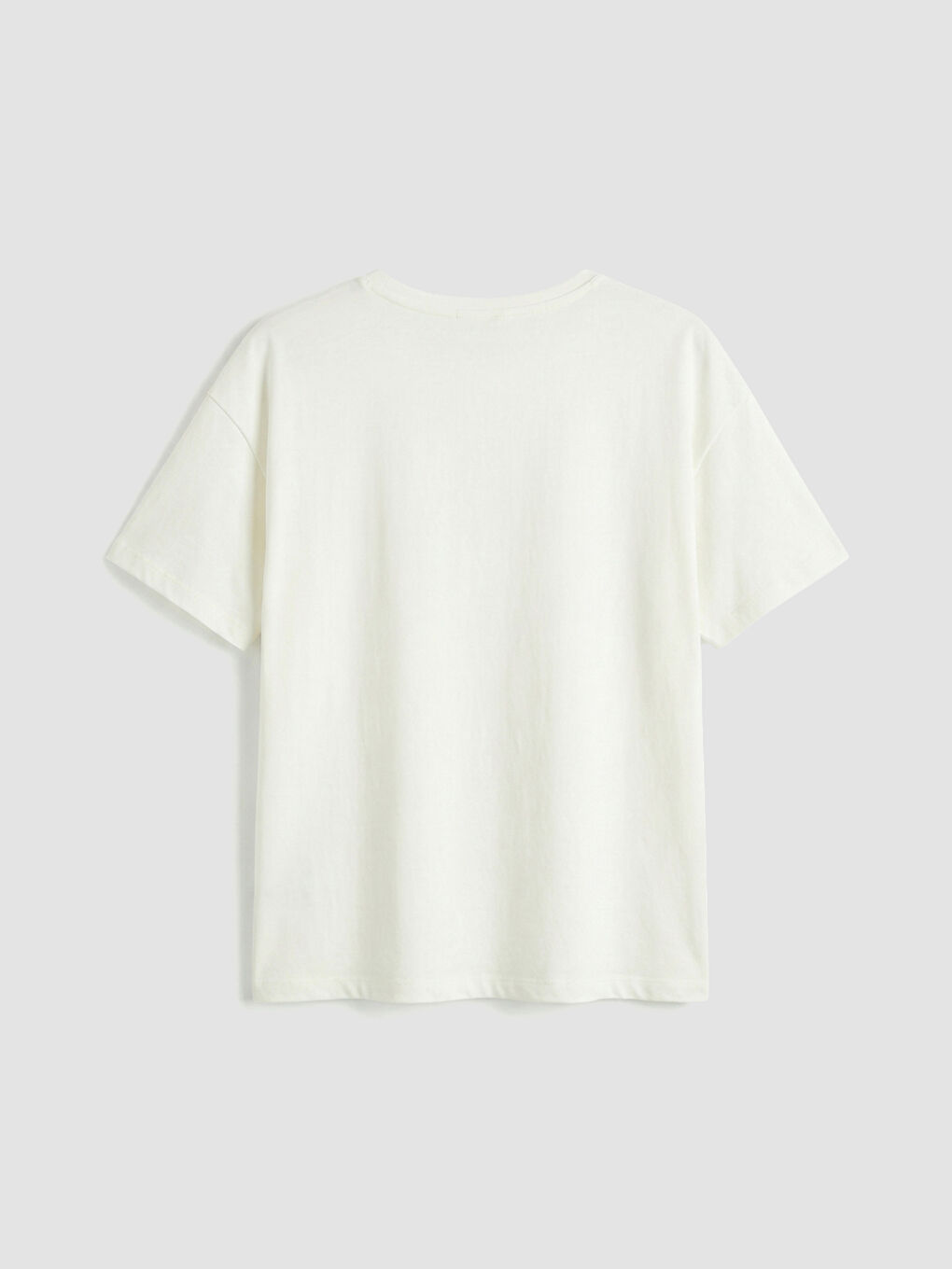 Pembe Bisiklet Yaka Baskılı Kadın Pijama Takım-2