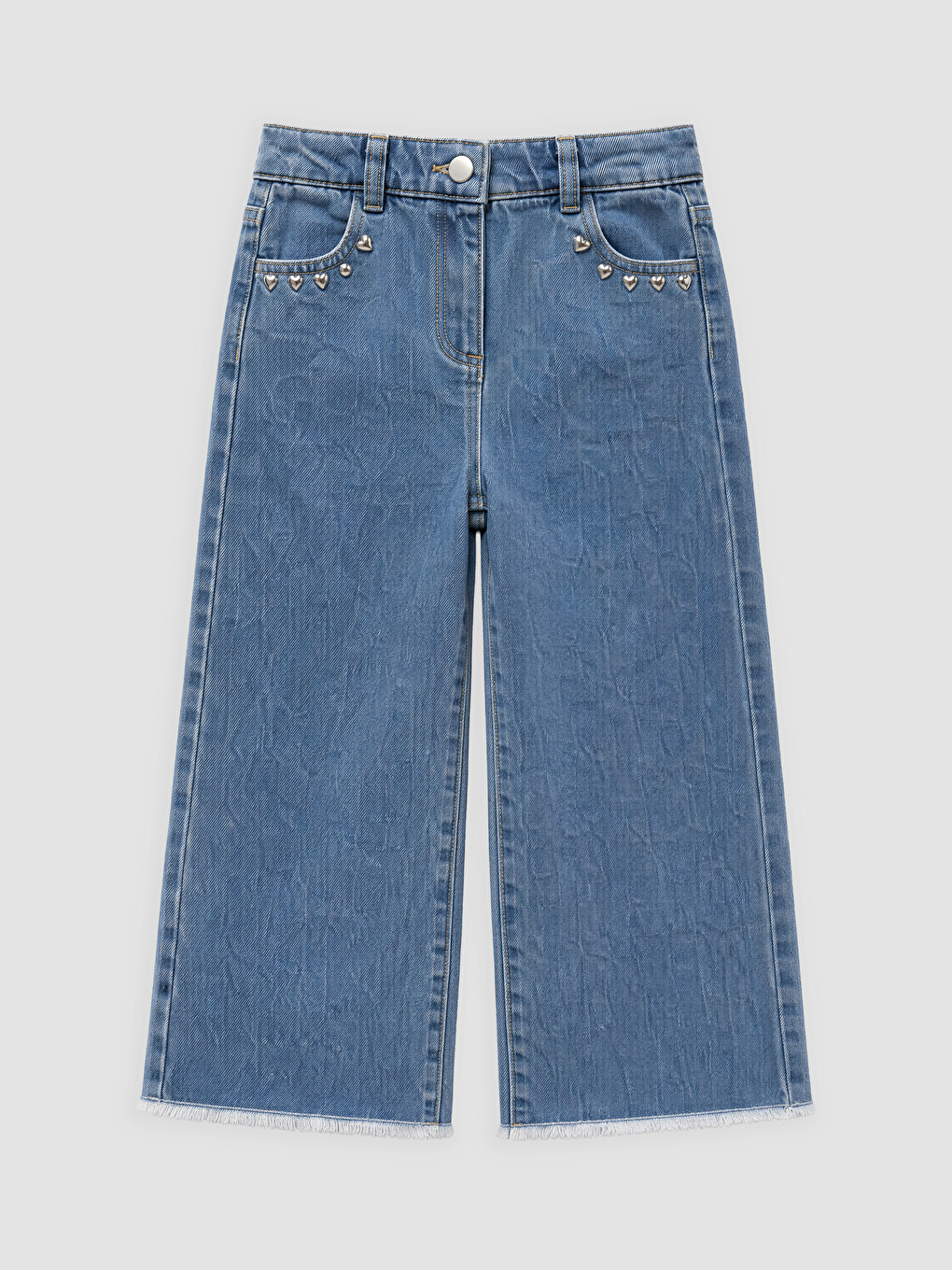 Jean Large Pour Fille