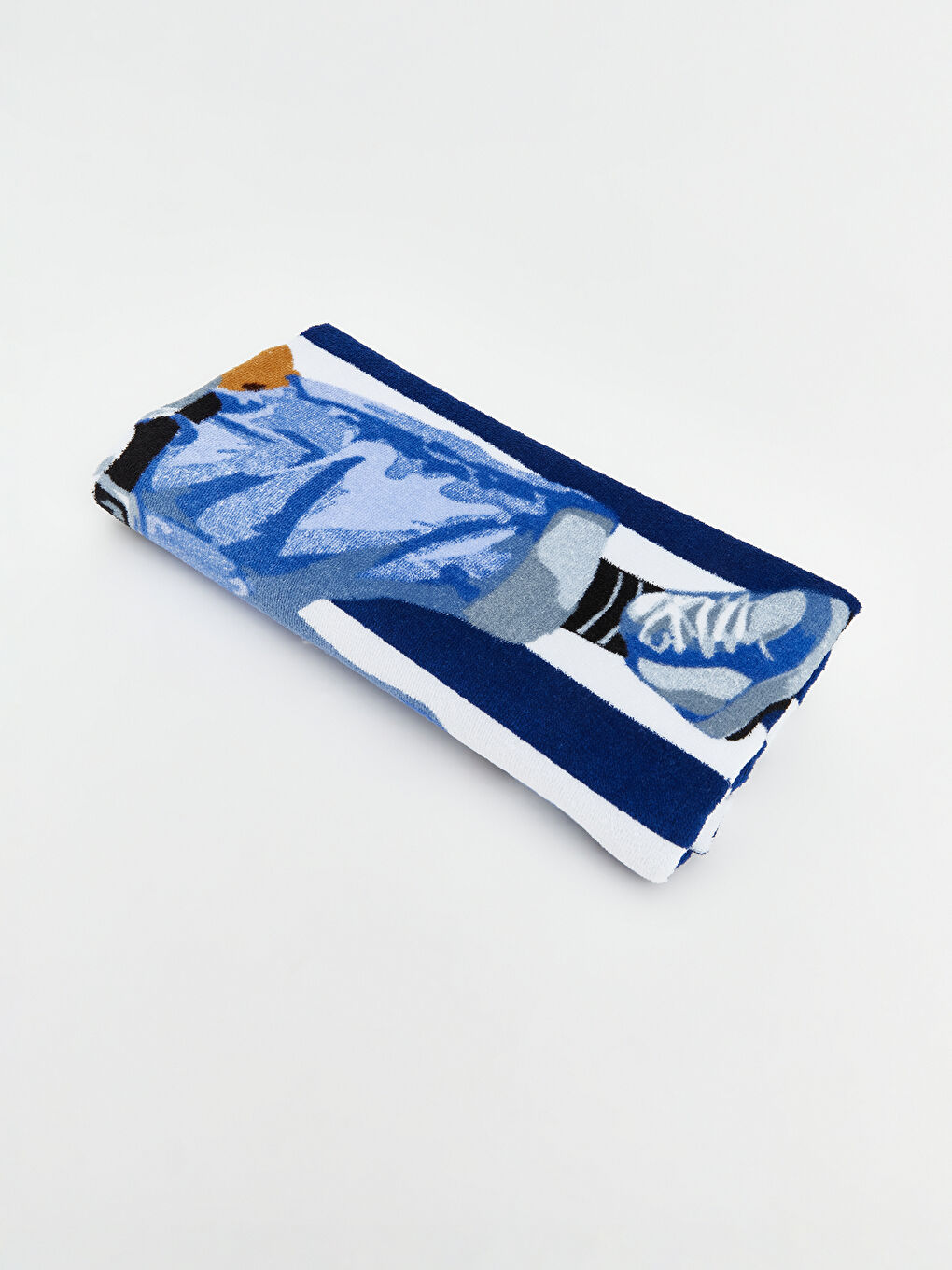 Karışık Ayı Teddy Baskılı Plaj Havlusu 70x150 cm-1