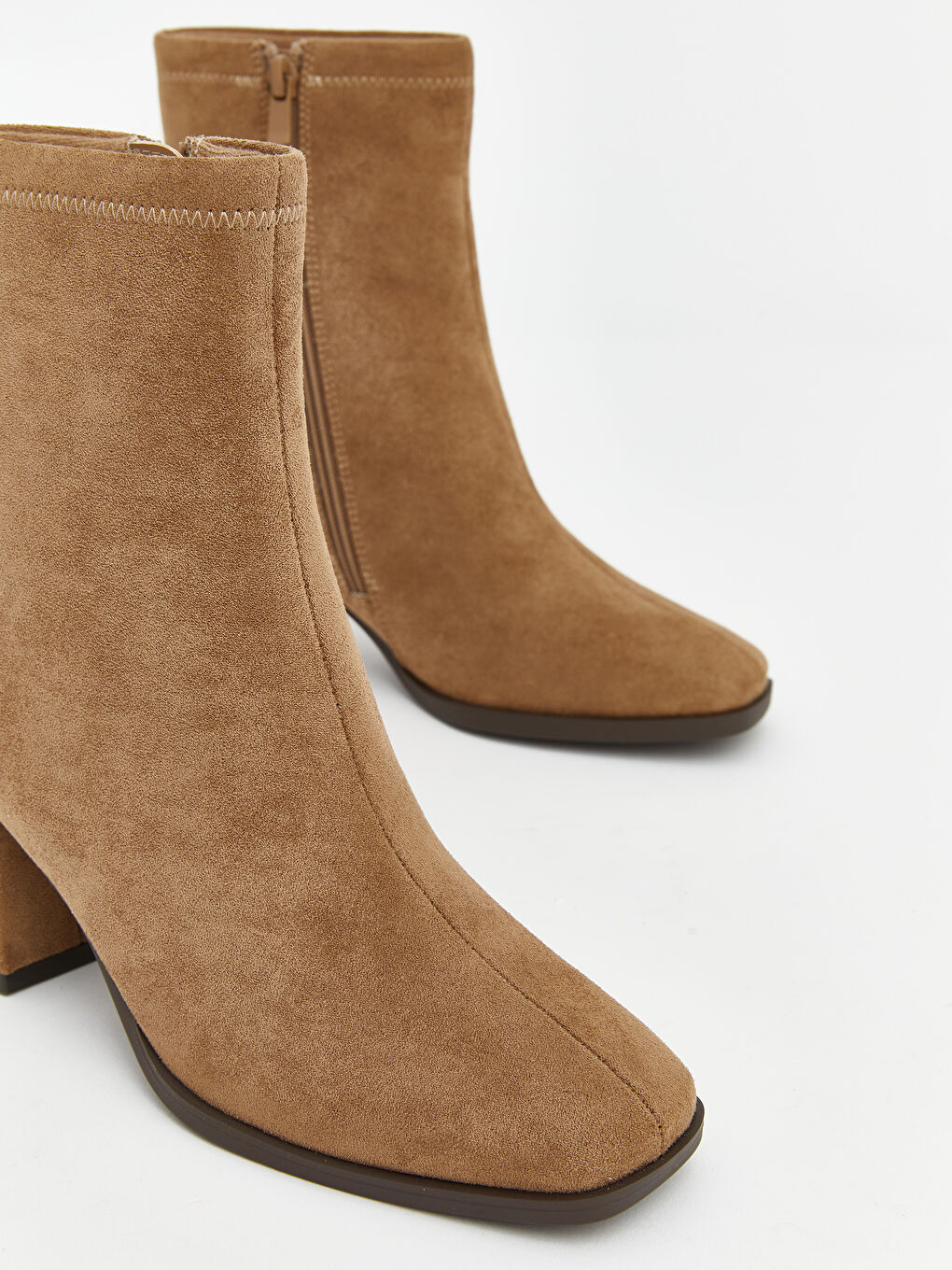 Čizme na petu sa efektom antilopa za žene-2