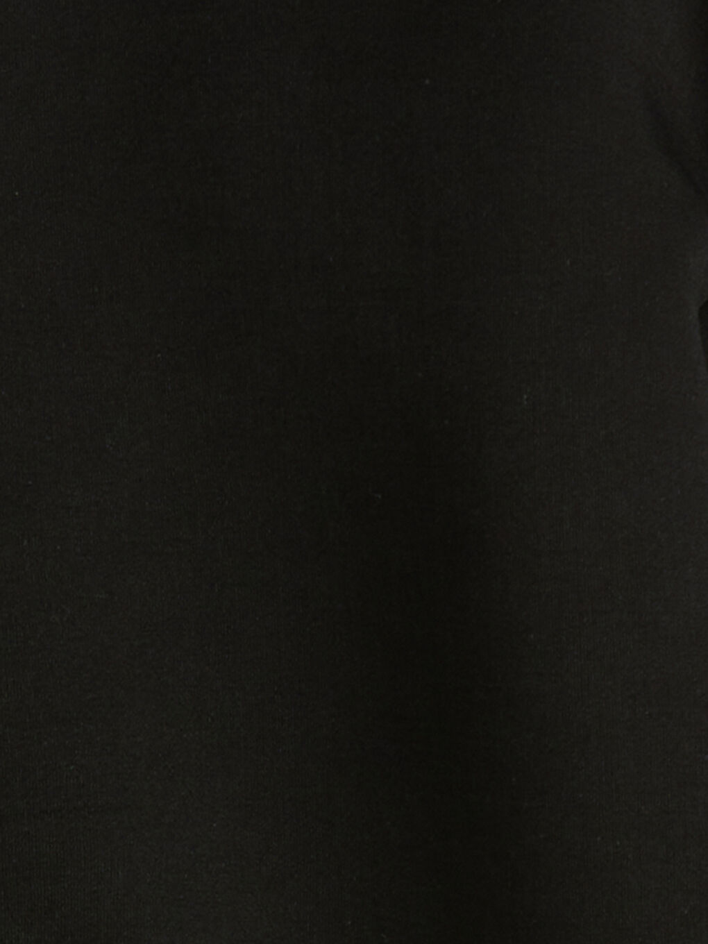 Siyah Dik Yaka Erkek Fermuarlı Sweatshirt-2