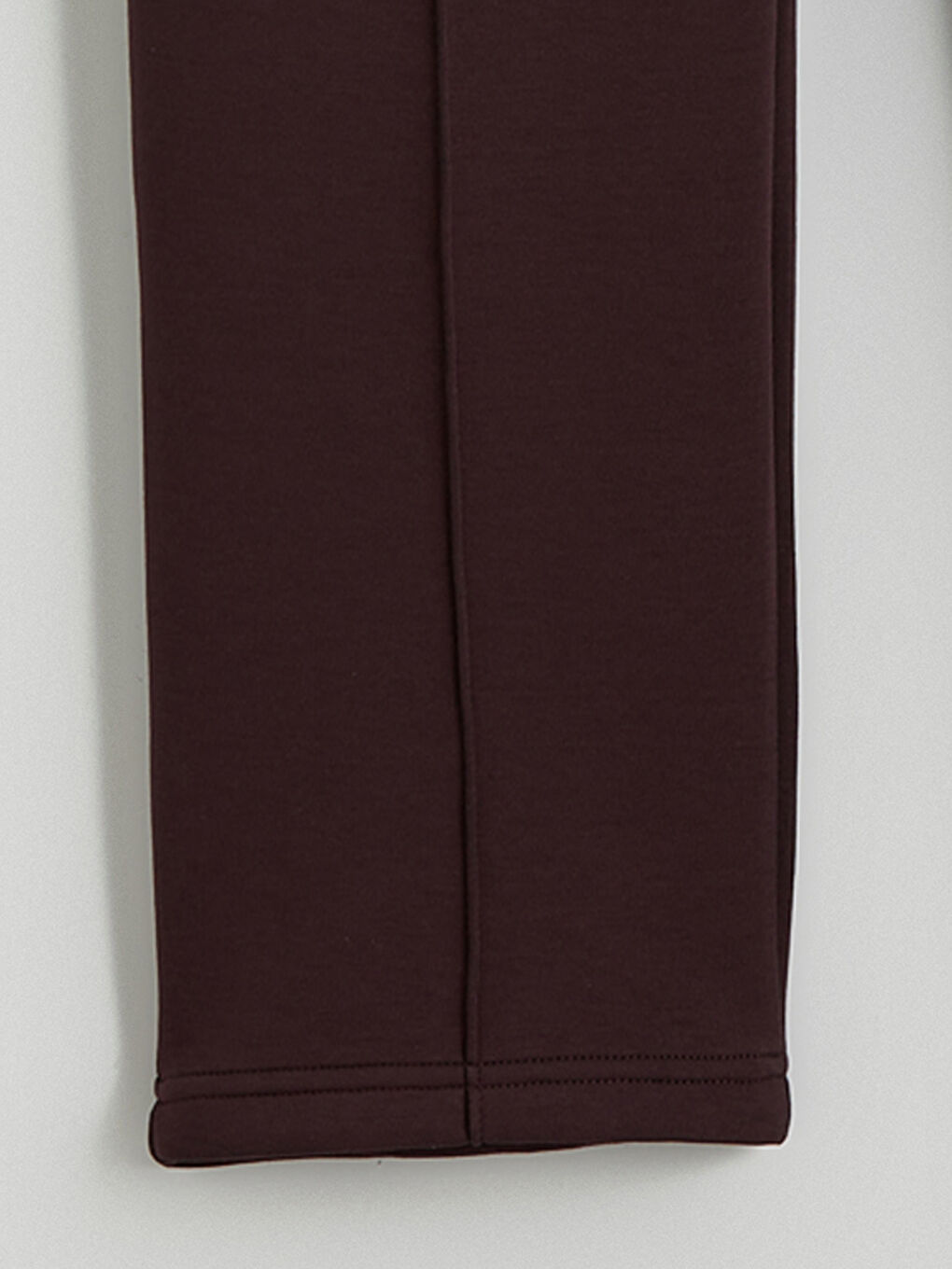 Bordo Loose Fit Erkek Eşofman Altı-5