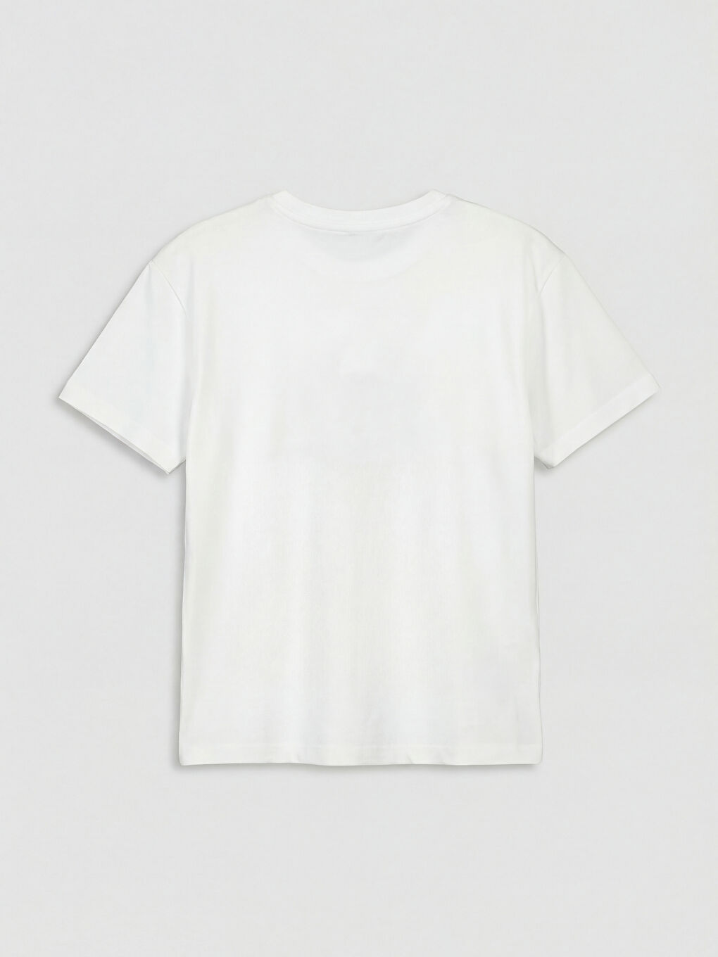 Crew Neck Miami Printed Girls' T-Shirt-1