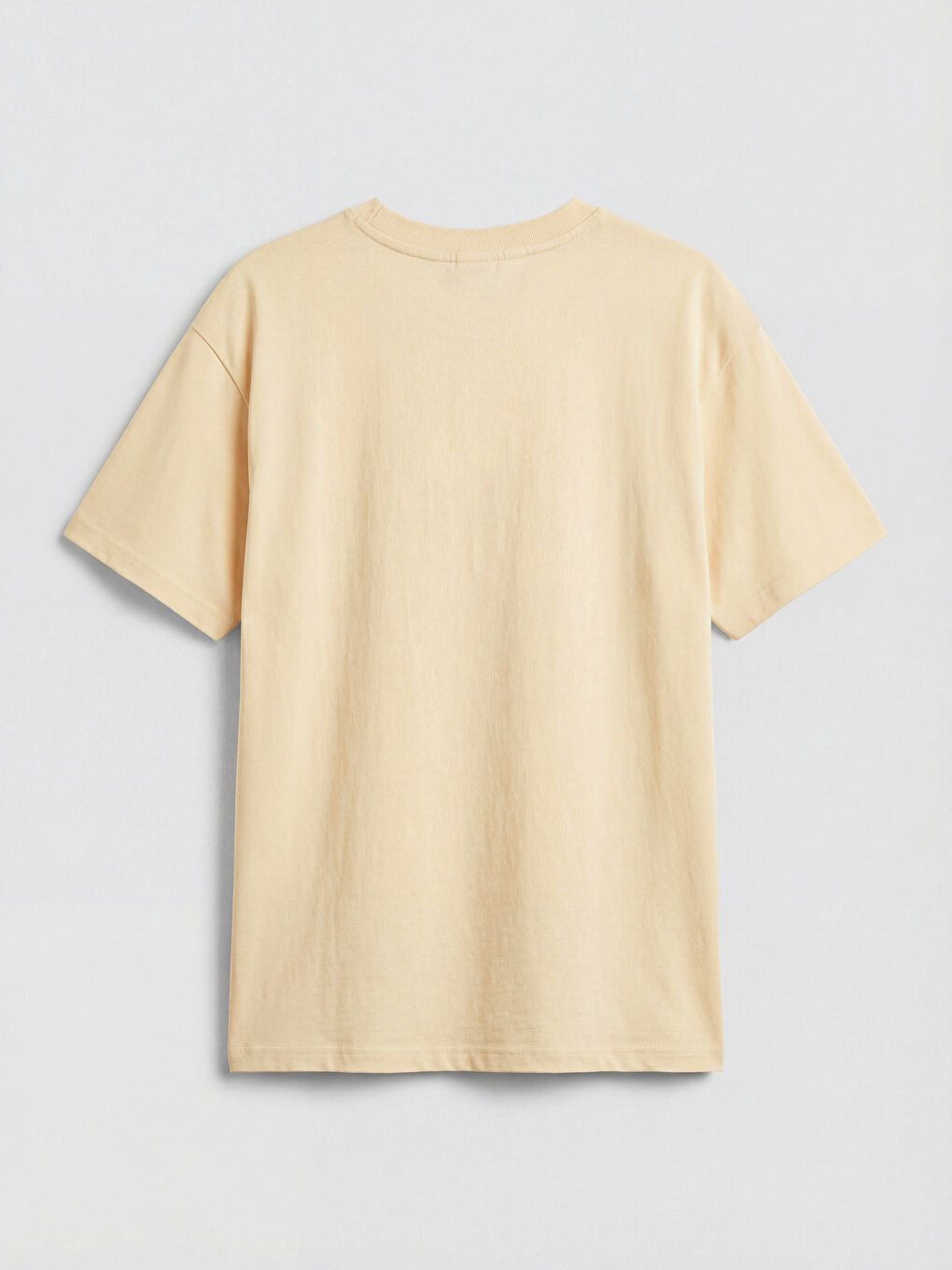 Crew Neck Printed Girls' T-Shirt-1