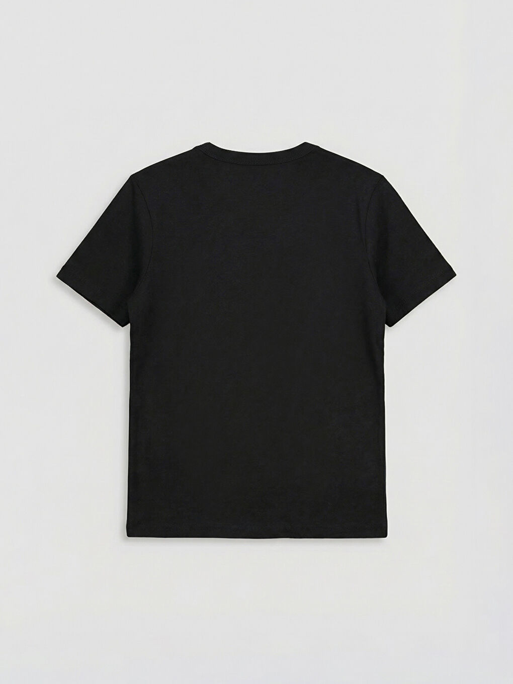 Siyah Baskılı Erkek Çocuk Tişört-1