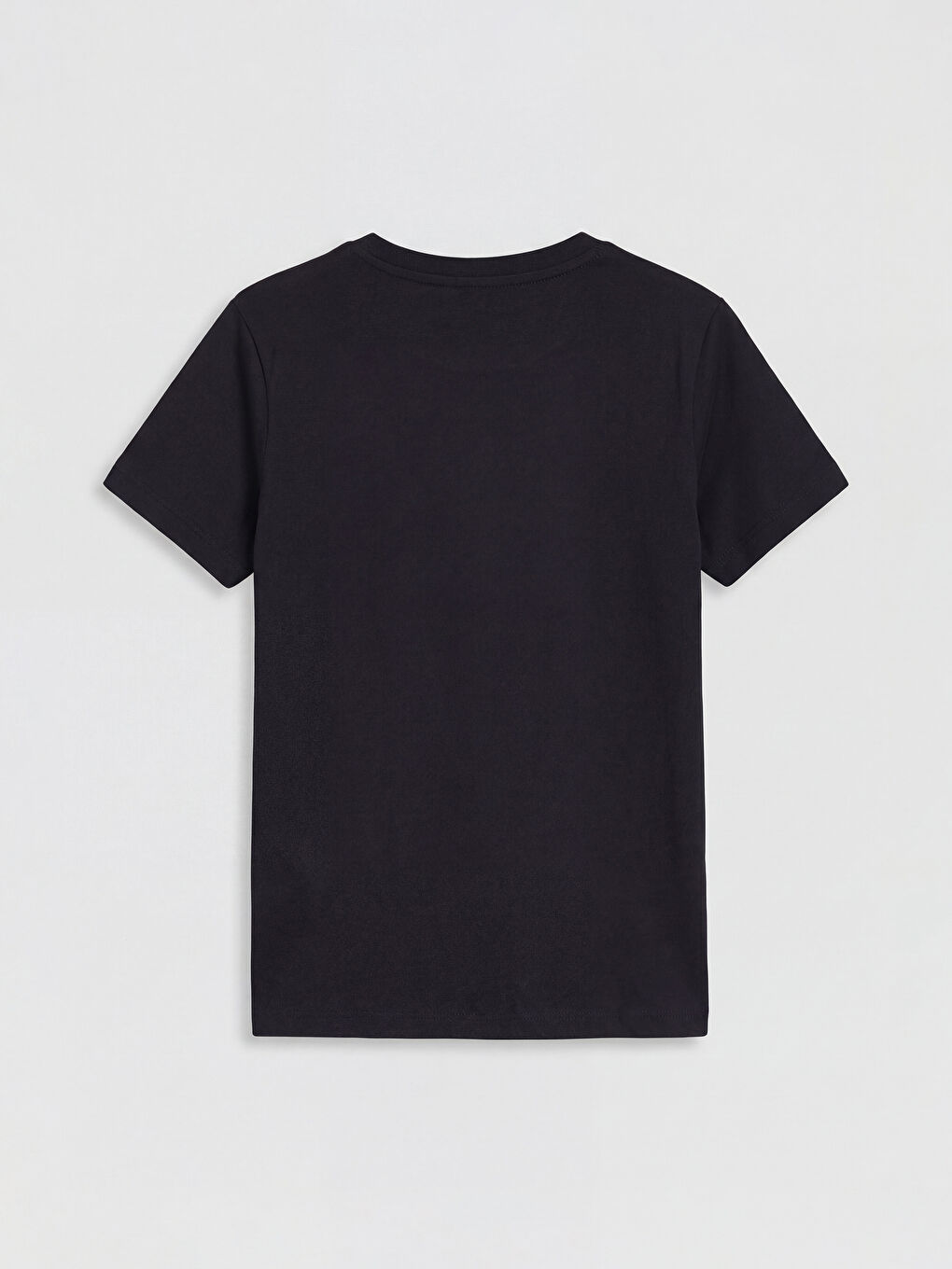 Siyah Baskılı Erkek Çocuk Tişört-1
