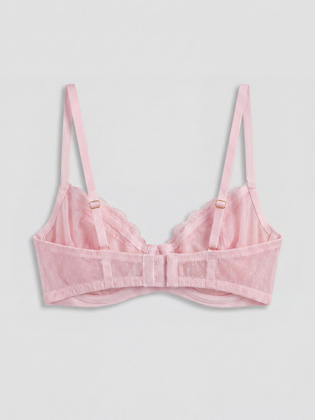 Wired Non Padded Polka Dot T-Shirt Bra-1