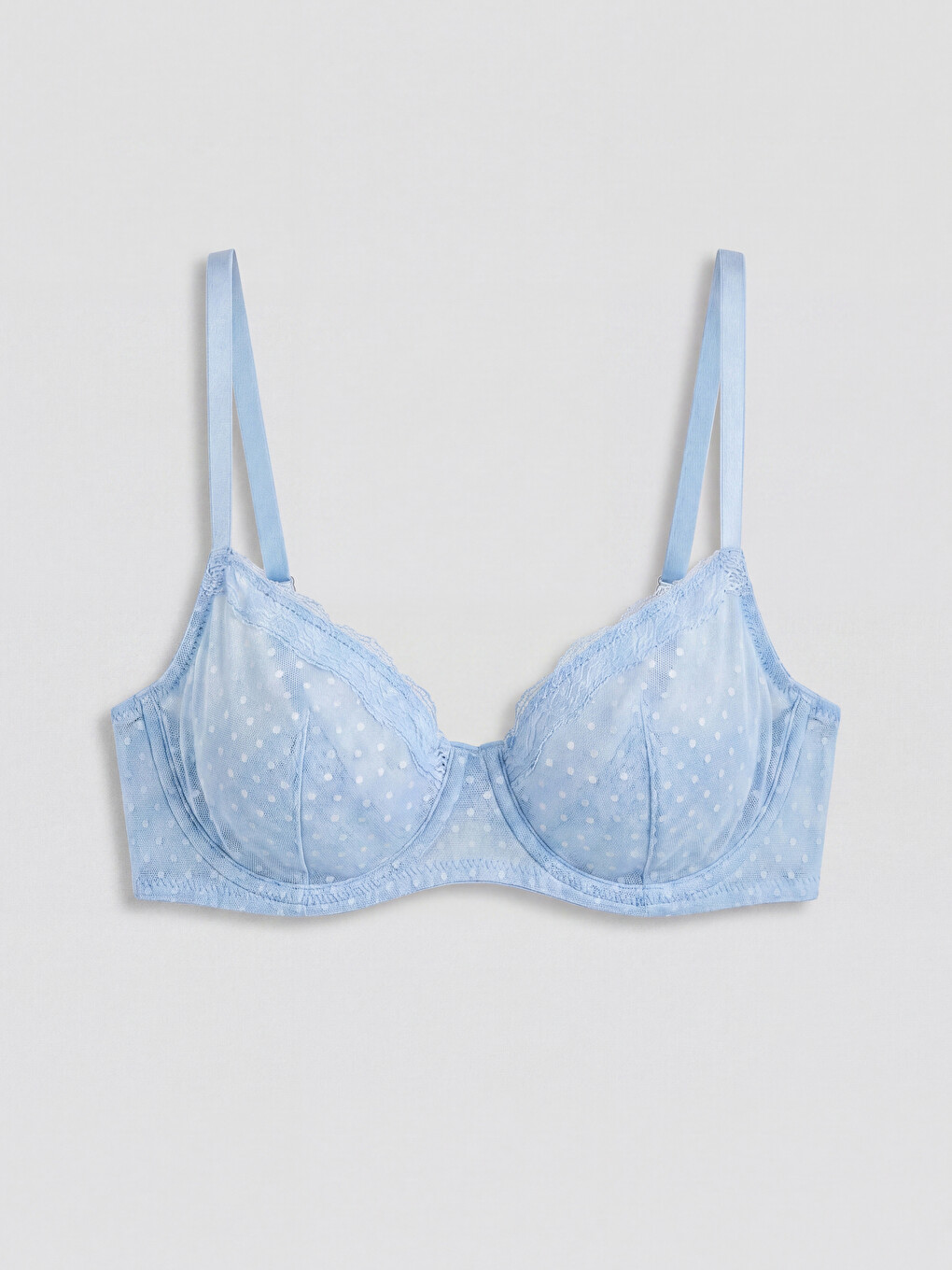 Wired Non Padded Polka Dot T-Shirt Bra