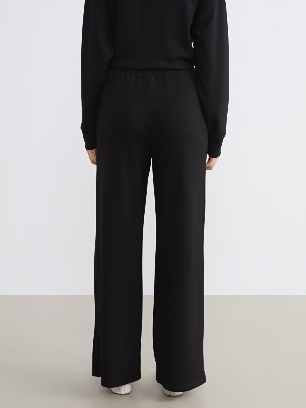 Эластичный пояс мягкие на ощупь женские спортивные штаны-3