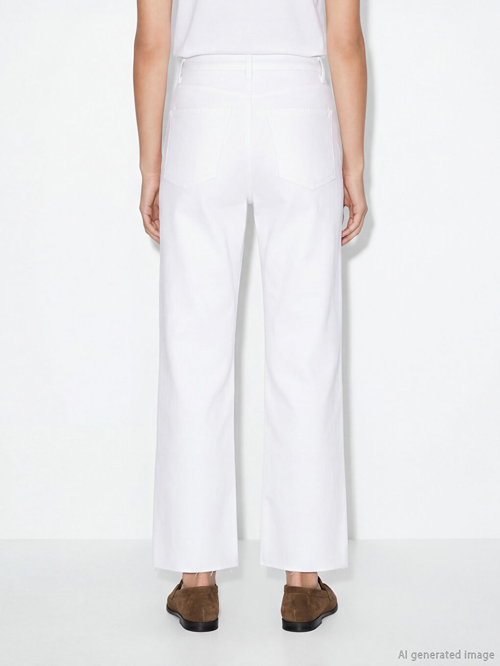 جينز أبيض نساء-3