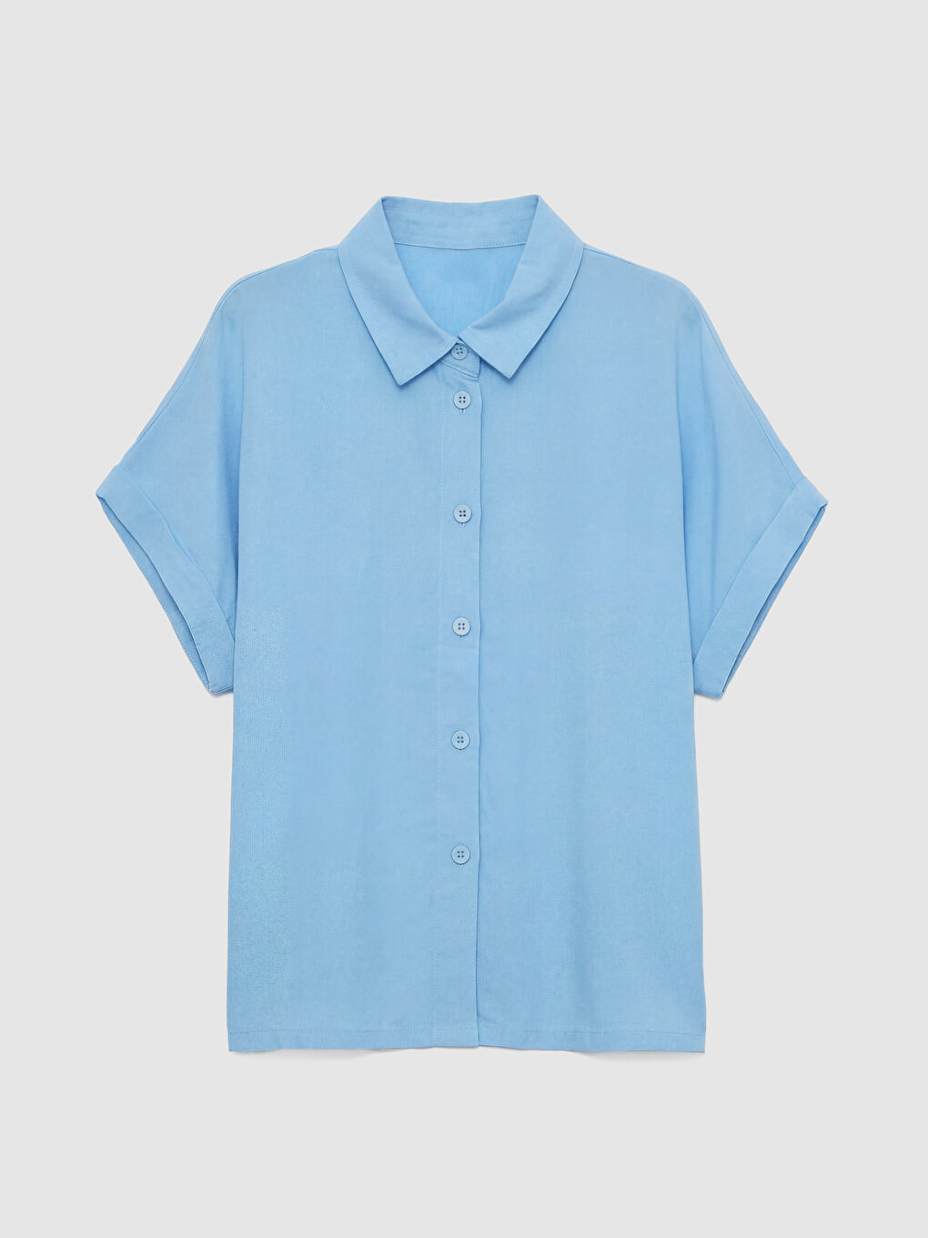 Basic Short Sleeve Girls' Shirt