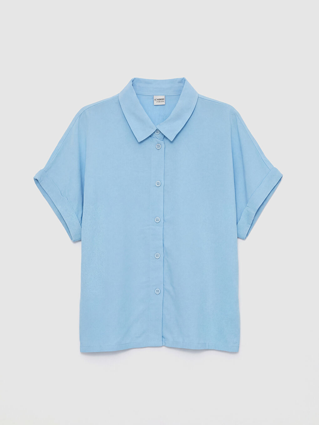 Basic Short Sleeve Girls' Shirt