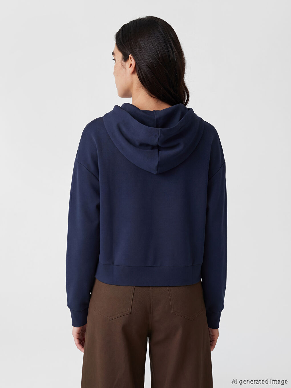 Hooded Women's Zip-Up Sweatshirt-3