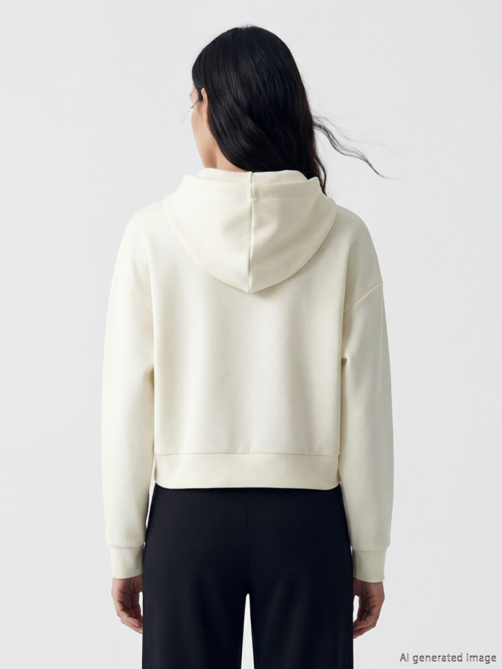Hooded Women's Zip-Up Sweatshirt-3