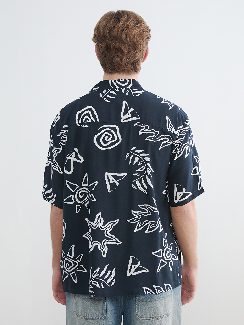 Man Navy Shirt-3