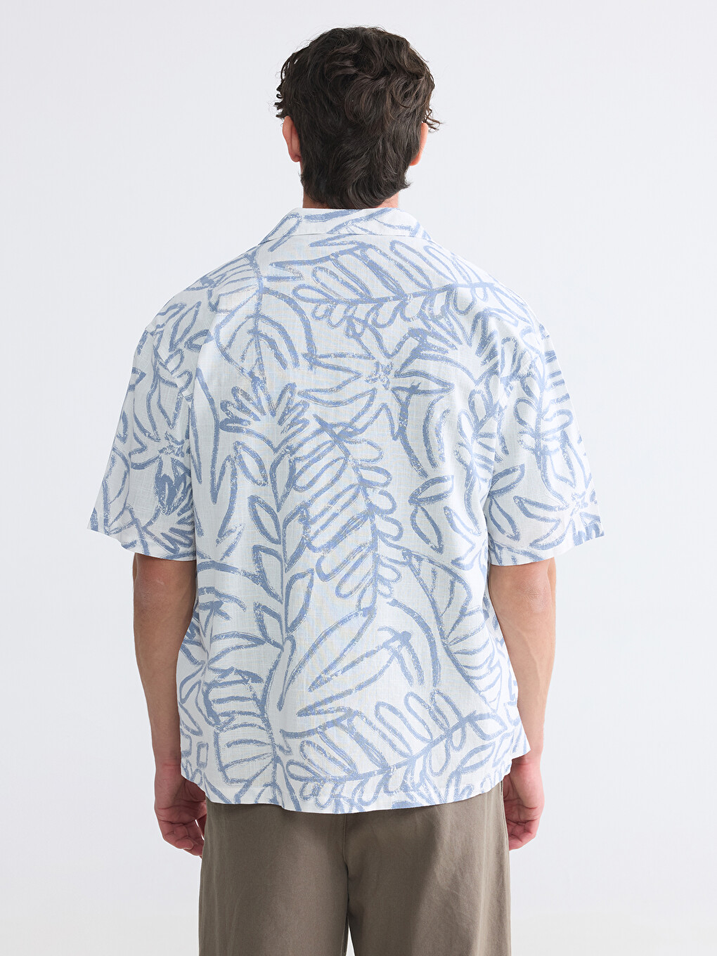 Man Green Shirt-3