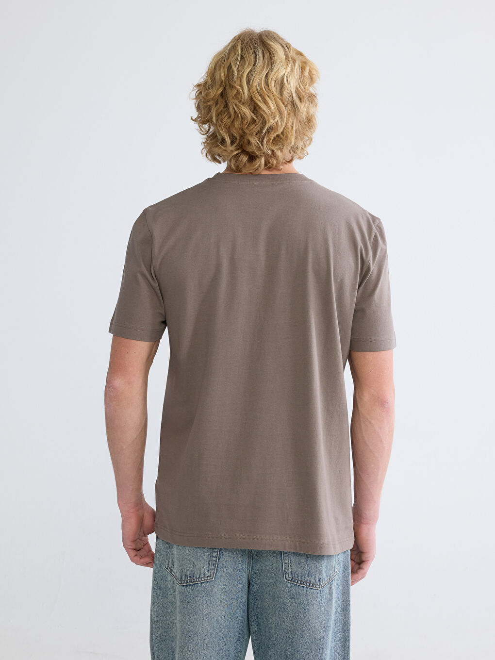 Man BROWN T-Shirt-3