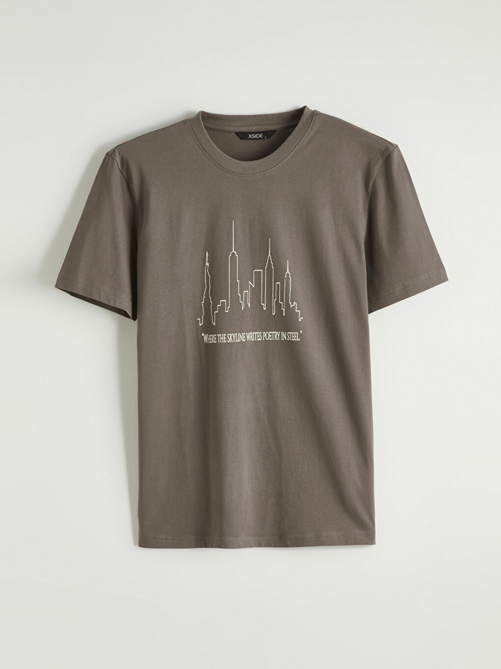 Man BROWN T-Shirt-4