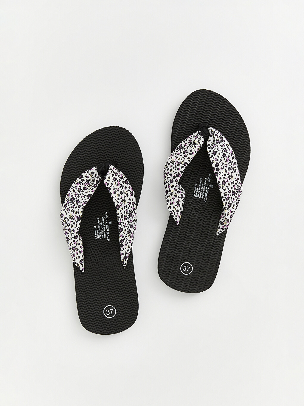 Women's Printed Flip Flops-2